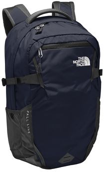The North Face 28 liter Fall Line With Media Laptop Pockets Backpack 19.75"h x 12.2"w x 6.75"d